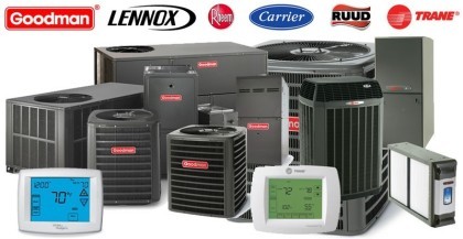 Heating and cooling equipment serviced by Cool Maxx Mechanical